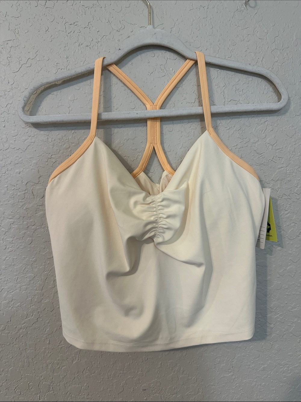 All in motion everyday soft tank top yellow and orange NWT b